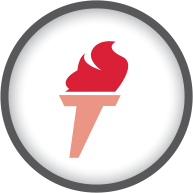 A torch icon