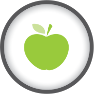 A green apple